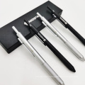 Andstal Unique 4 in 1 Metal Multifunctional Pen Ballpoint Pens 1.0mm Pencil Multi-purpose Multitool Multi function Multifunction